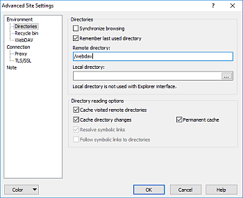 WebDAV client