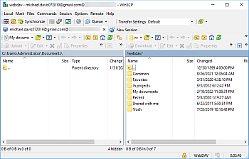 WebDAV client