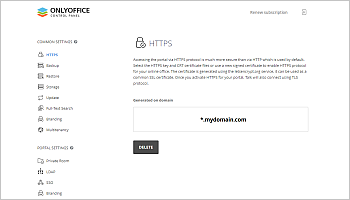 SSL Certificate