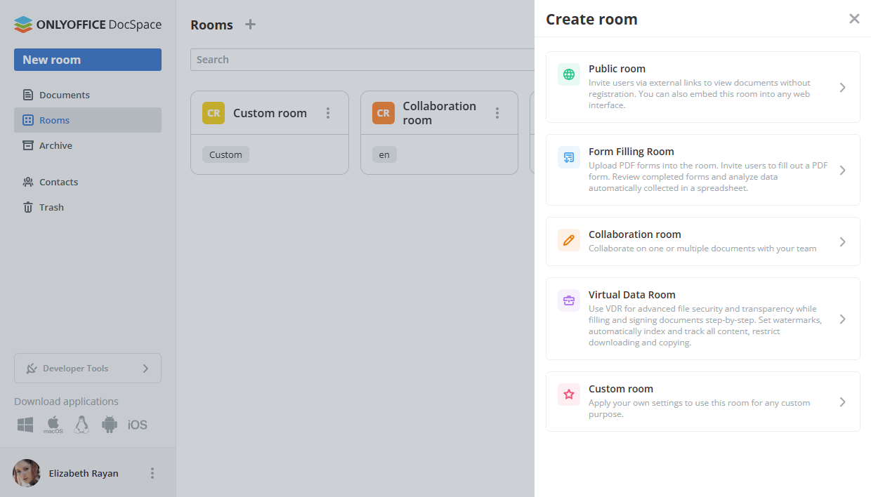 Room types