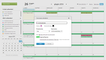 Aggiunta di un calendario