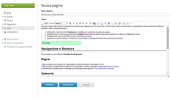 Uso di Wiki