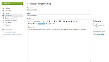 Conduzione di una discussione