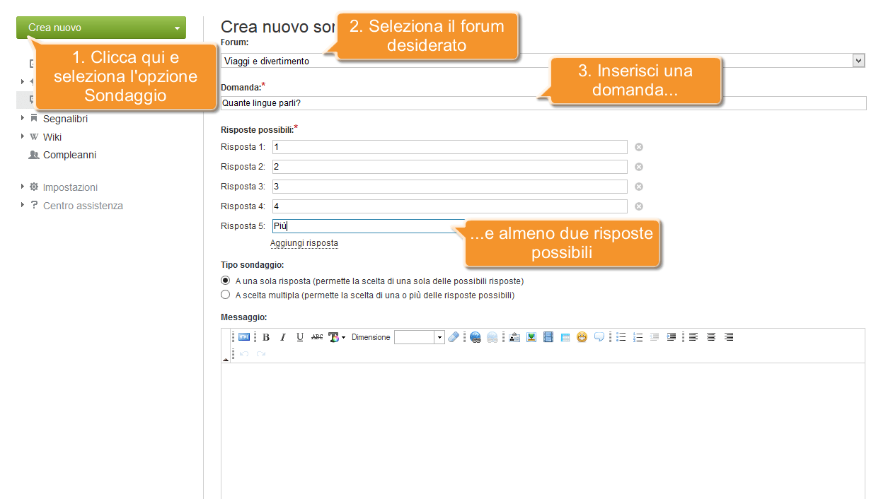 Come rendere più interattivo il tuo forum? Passo 2