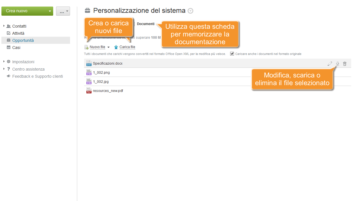 Come tener traccia delle vendite potenziali? Passo 6