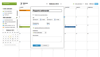 Come ripetere un evento? Passo 2