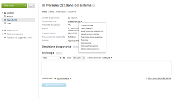 Come tener traccia delle vendite potenziali? Passo 3