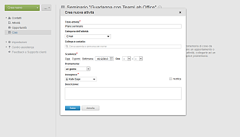 Come organizzare e tener traccia di un evento comune? Passo 3