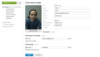 Come invitare gli ospiti al tuo ufficio online office? Creare un nuovo ospite