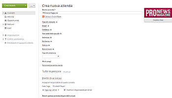 Aggiungi azienda