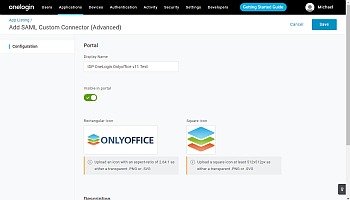 Настройка ONLYOFFICE SP и OneLogin IdP