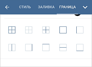 Тип границы