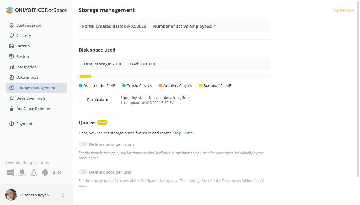 Storage Management
